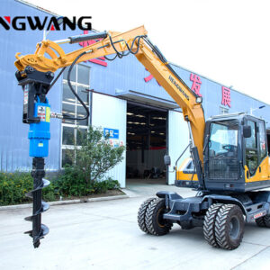 Excavator auger