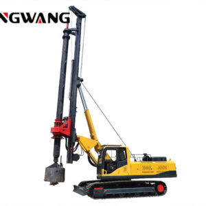 Machine-locked rod rotary rigs