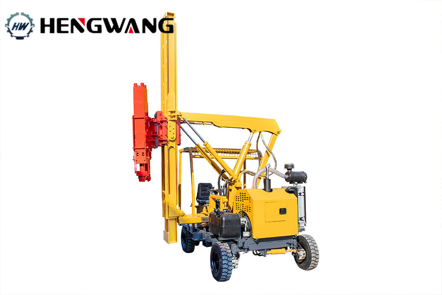 HWH380D Guardrail Pile Driver