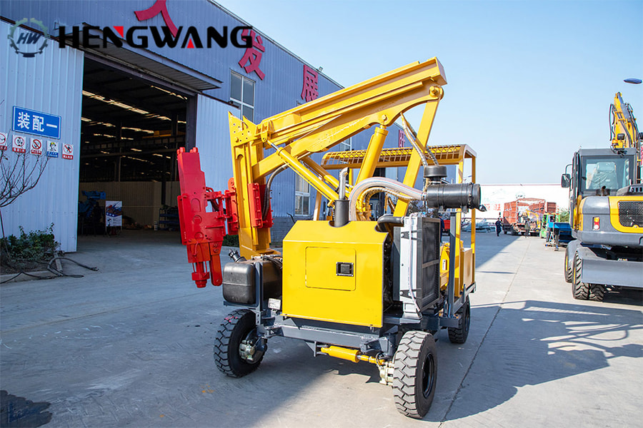 HWH380D Guardrail Pile Driver - Image 2