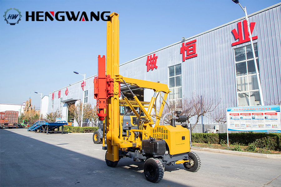 HWH380D Guardrail Pile Driver - Image 4